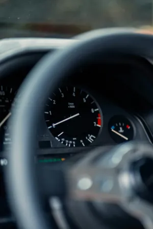 Car Dashboard Close-Up