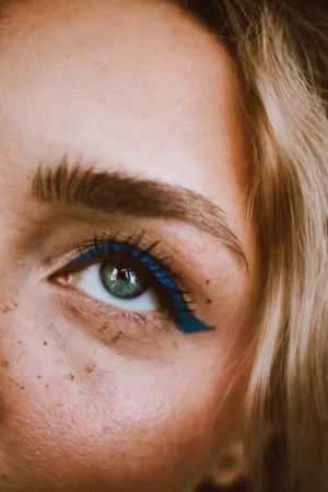 Blue Eyeliner