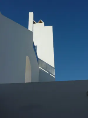 White Architectural Structure