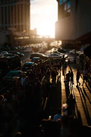 Sunset Cityscape