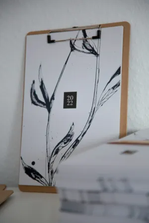 2022 Calendar With Botanical Illustration
