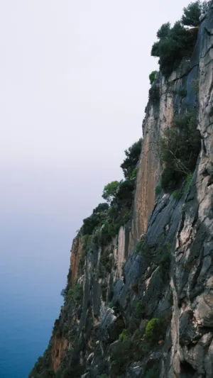Rugged Coastal Cliff