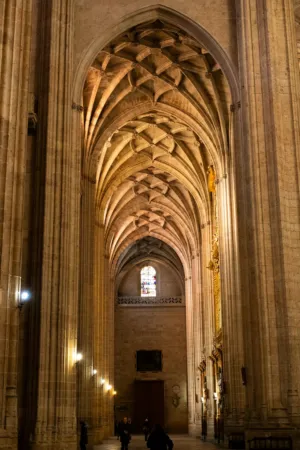 Interior Of A Gothic Cathedral