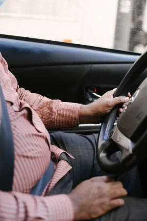 Man Driving Car