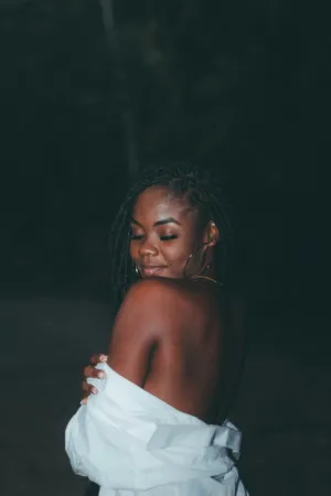 Ethereal Night Portrait
