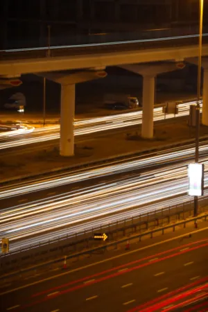 Night Traffic Lights
