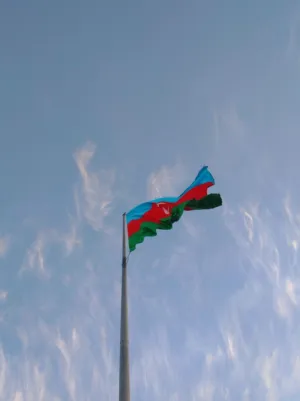 Azerbaijan Flag