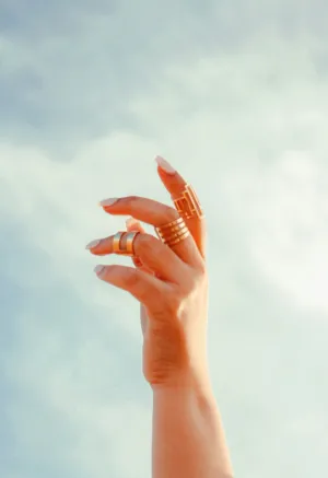 Hand With Rings