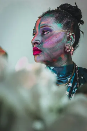 Colorful Face Art