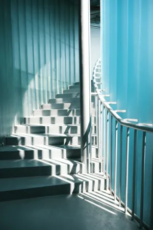 Blue Staircase