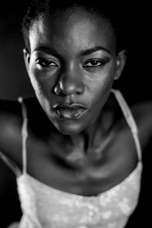 Black And White Portrait
