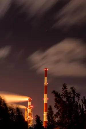 Industrial Nightscape