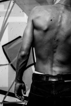 Shirtless Male Model