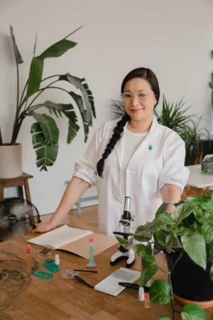 Scientist In Lab