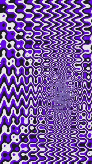 Psychedelic Wave Pattern