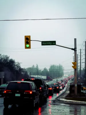 Rainy Day Traffic
