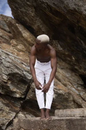 Man In White Pants