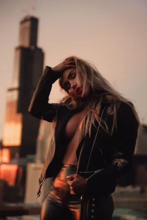 Urban Sunset Fashion