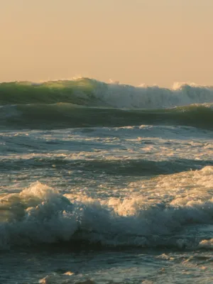 Sunset Waves