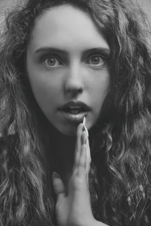 Curly Hair Portrait