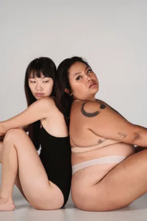 Two Women In Underwear