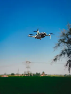 Drone In Flight
