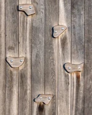 Wooden Climbing Wall