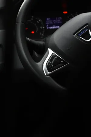 Steering Wheel Close-Up