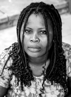Black And White Portrait