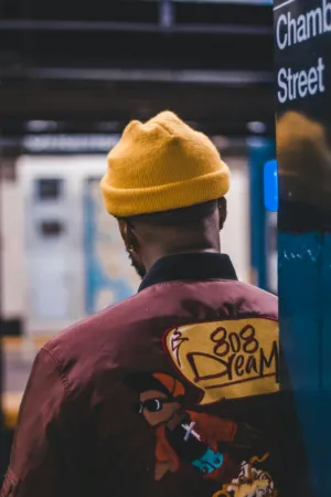 Man In Subway Station