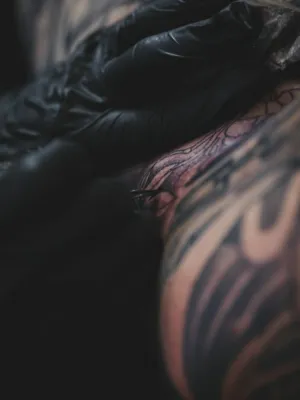 Tattoo Artist At Work