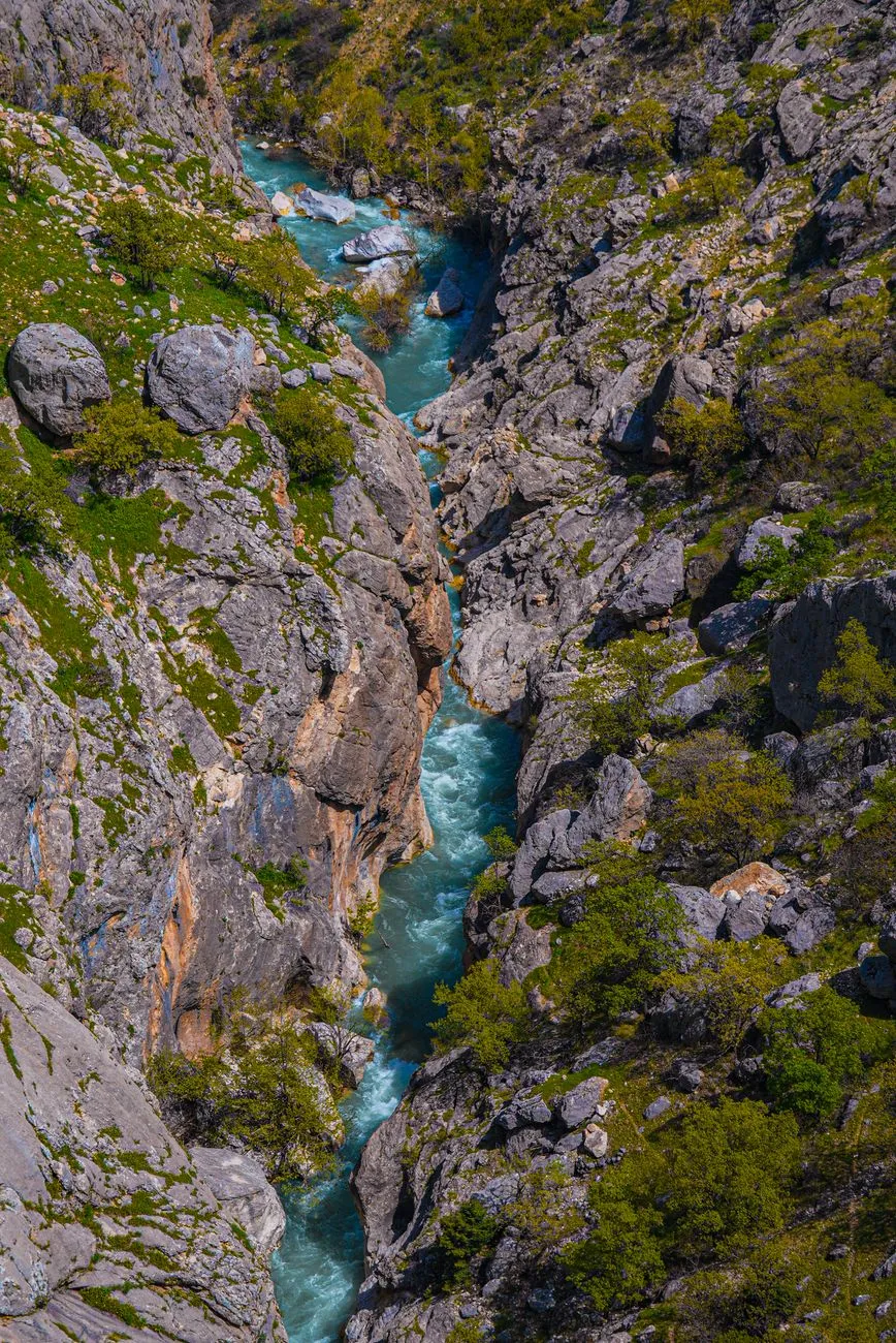 Rugged Canyon Landscape