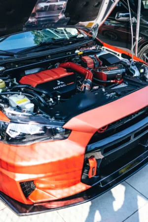 Mitsubishi Lancer Evolution Engine Bay