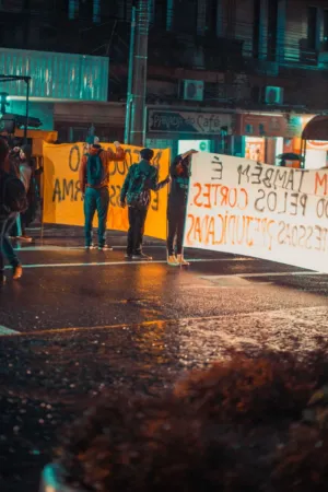 Protest In The City