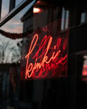 Red Neon Sign