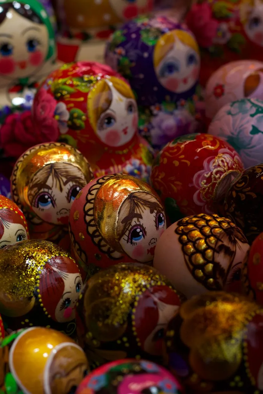 Colorful Nested Dolls