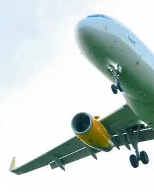 Airplane In Flight