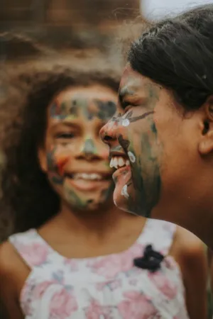Colorful Face Paint