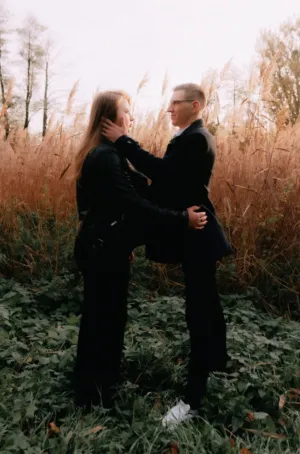 Romantic Moment In Nature
