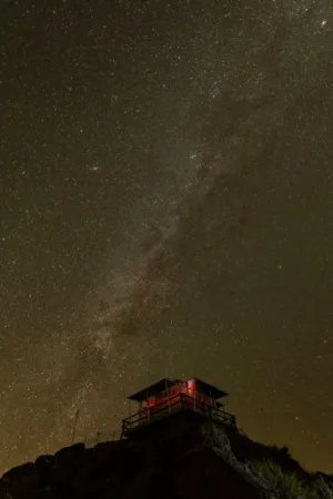 Milky Way Over Watchtower