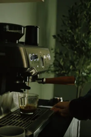 Espresso Machine In Kitchen