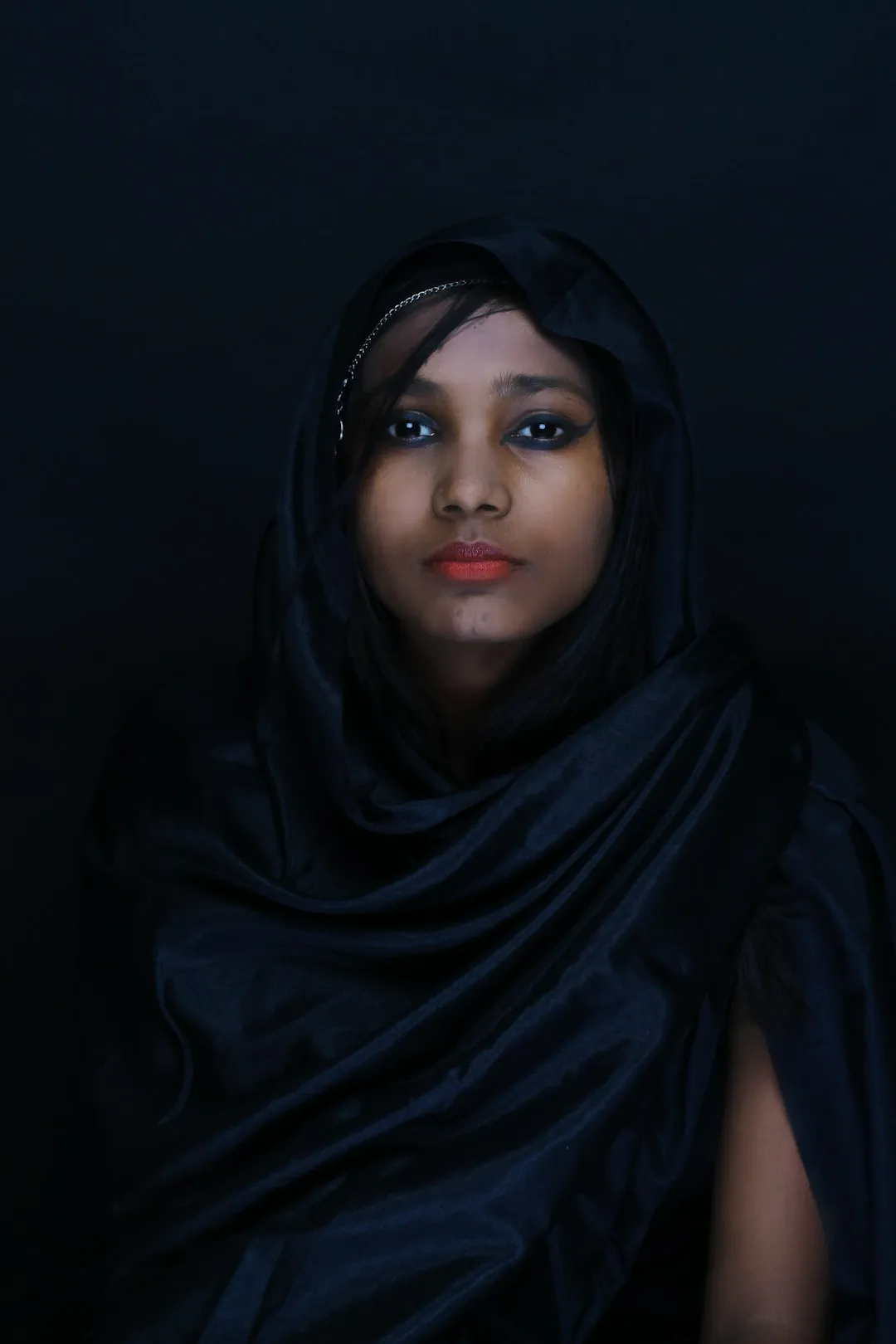 Black Veil Portrait