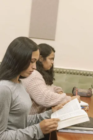 Students Studying