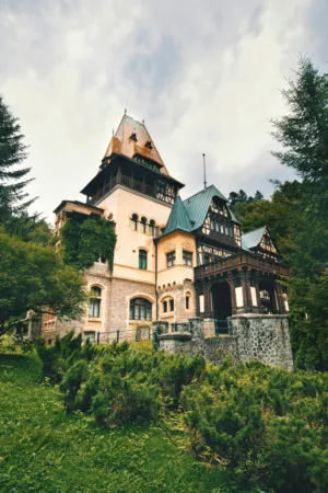 Old Castle In The Forest