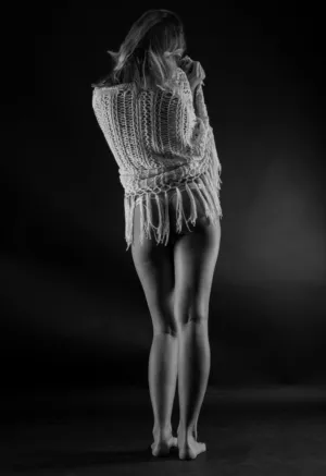 B&W Fashion Portrait