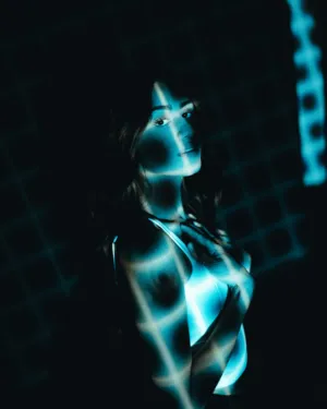 Blue Light Portrait