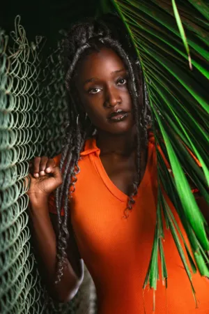 Tropical Fashion Portrait