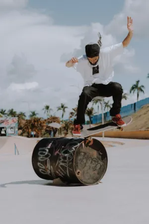 Skateboarding