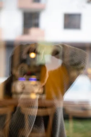 Reflection Of A Person