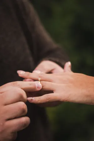 Engagement Ring Moment